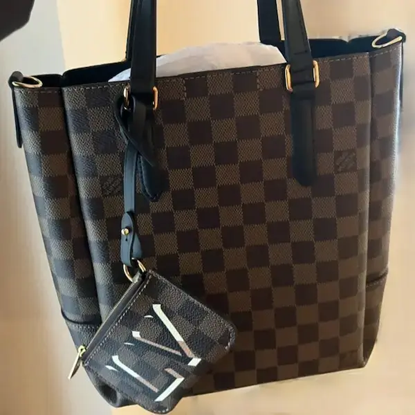 ルイ・ヴィトン　ベルモントNV　ダミエ・エベヌ