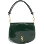 サンローラン モノグラム ショルダーバッグ エナメル