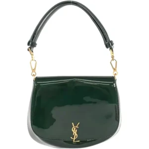 サンローラン モノグラム ショルダーバッグ エナメル