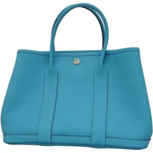 エルメス ガーデンパーティTPM トートバッグ カントリー D刻印 シルバー金具