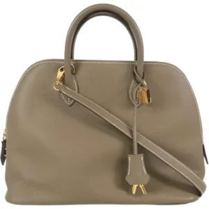 エルメス ボリード31 ハンドバッグ レザー B刻印 ゴールド金具