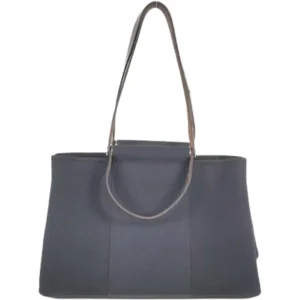 エルメス カバックエラン トートバッグ キャンバス □L刻印 シルバー金具