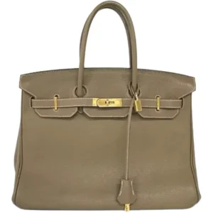 エルメス バーキン35 ハンドバッグ レザー □N刻印 ゴールド金具
