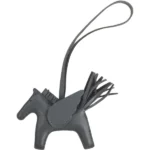 エルメス ロデオペガサスPM チャーム レザー W刻印