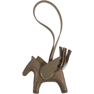 エルメス ロデオペガサスPM チャーム レザー W刻印