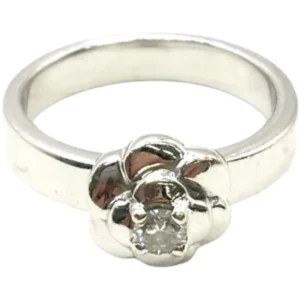 シャネル カメリア リング