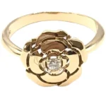 シャネル カメリア リング