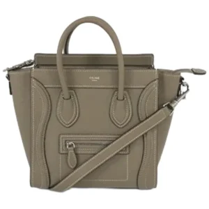 セリーヌ ラゲージナノ ハンドバッグ レザー