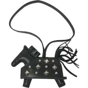 エルメス ロデオロベオロックPM チャーム レザー K刻印