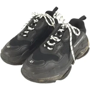 バレンシアガ スニーカー レザー メッシュ