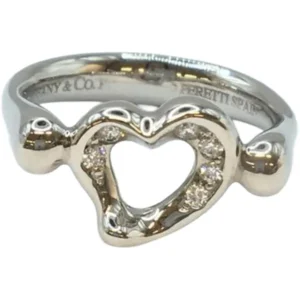 ティファニー オープンハート リング