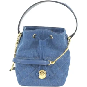 ヴェルサーチ ショルダーバッグ デニム