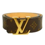 ルイ・ヴィトン モノグラム サンチュールLVイニシャル ベルト レザー M9608