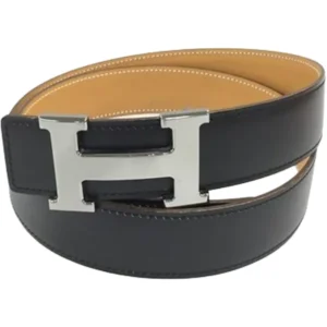 エルメス コンスタンスベルト ベルト レザー □G刻印 シルバー金具