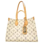 ルイ・ヴィトン モノグラムジャガード オンザゴーMM トートバッグ M24708