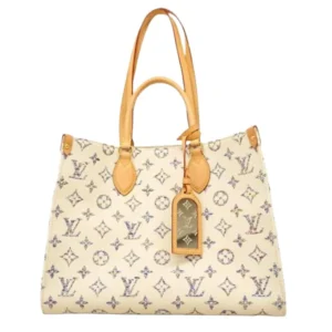 ルイ・ヴィトン モノグラムジャガード オンザゴーMM トートバッグ M24708