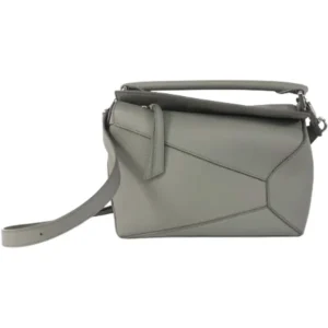 ロエベ アナグラム パズルバッグスモール ハンドバッグ レザー