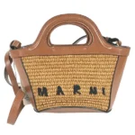 マルニ ハンドバッグ ラフィア