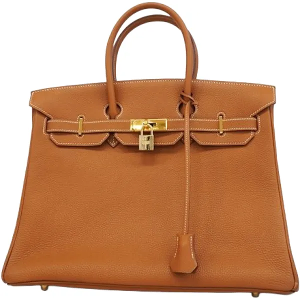 エルメス バーキン35 ハンドバッグ レザー □H刻印 ゴールド金具