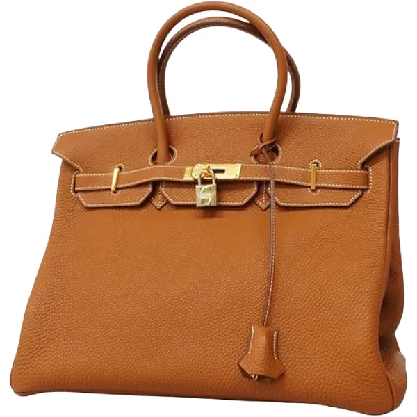 エルメス バーキン35 ハンドバッグ レザー □H刻印 ゴールド金具