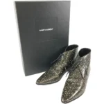 サンローラン ブーツ レザー