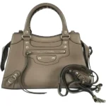 バレンシアガ シティスモール クラシック ハンドバッグ レザー