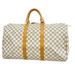 ルイ・ヴィトン ダミエアズール キーポル50 ボストンバッグ N41430