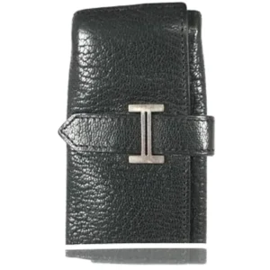 エルメス ベアン キーケース レザー □I刻印 シルバー金具