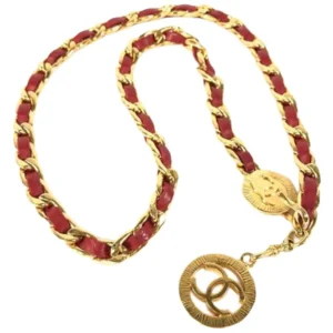 シャネル チェーンベルト GP レザー