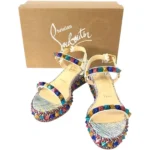 クリスチャン・ルブタン サンダル レザー