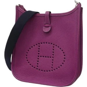 エルメス エブリンTPM ショルダーバッグ レザー Y刻印 シルバー金具