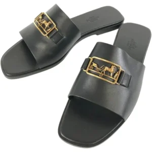 エルメス サンダル レザー