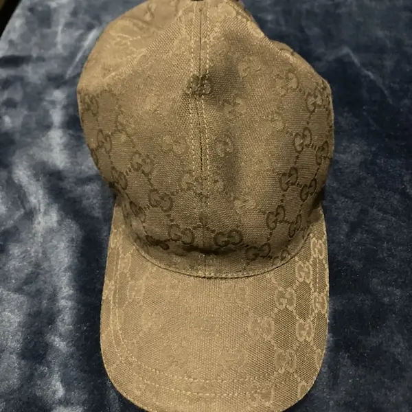 グッチ　GGキャンバス　キャップ