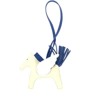 エルメス ロデオチャームペガサスPM チャーム レザー W刻印