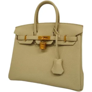 エルメス バーキン25 ハンドバッグ レザー U刻印 ゴールド金具