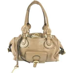 クロエ パディントン ハンドバッグ レザー