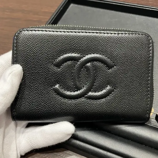 シャネル　ジップ　コインパース