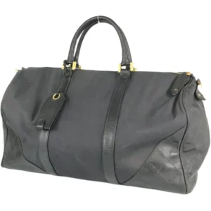 シャネル ビコローレ ボストンバッグ キャンバス