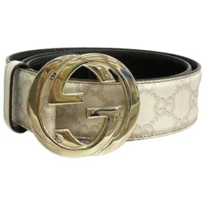 グッチ グッチシマ インターロッキングG ベルト レザー
