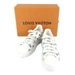 ルイ・ヴィトン スニーカー レザー マルチカラー サイズ38 レディース