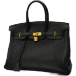 エルメス バーキン35 ハンドバッグ レザー □P刻印 ゴールド金具