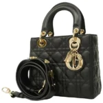 ディオール カナージュ レディディオール ハンドバッグ レザー