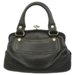 セリーヌ マカダム ブギーバッグ ハンドバッグ レザー