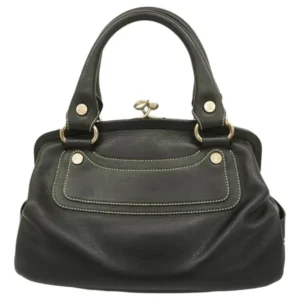 セリーヌ マカダム ブギーバッグ ハンドバッグ レザー