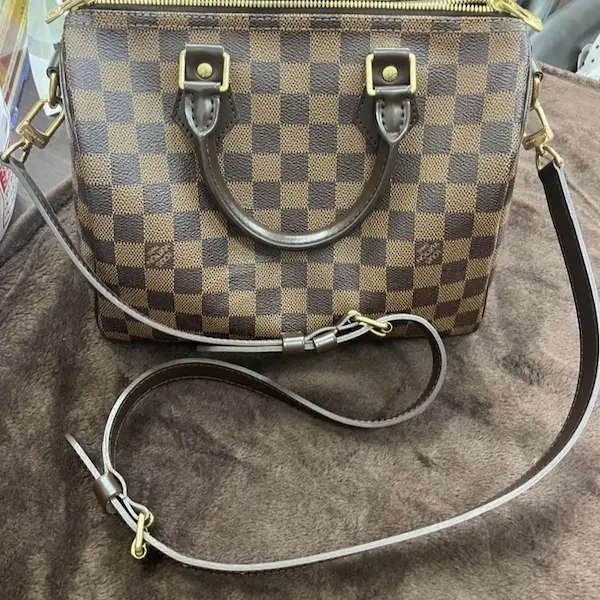 ルイ・ヴィトン　ダミエ　スピーディ・バンドリエール