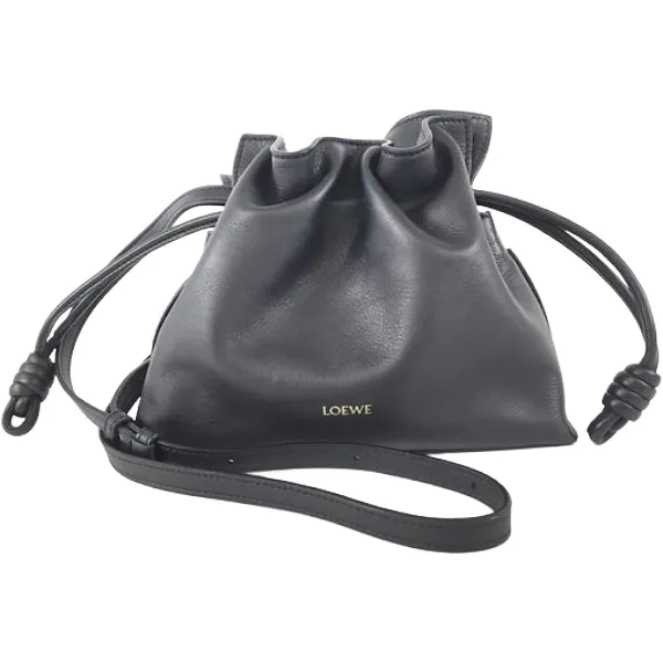 ロエベ フラメンコクラッチ ショルダーバッグ レザー