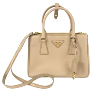 プラダ サフィアーノ ガレリアスモール ハンドバッグ レザー