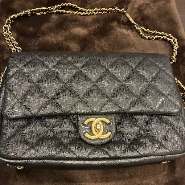 シャネル　マトラッセ　チェーンショルダーバッグ