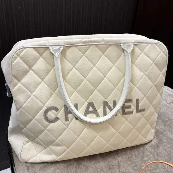 シャネル　スポーツライン　ボストンバッグ