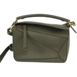 ロエベ パズルバッグスモール ハンドバッグ レザー